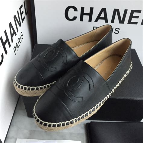 chanel replica esprilles|chanel espadrilles real vs real.